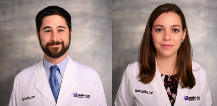 Ankle & Foot Centers of Georgia welcomes Dr. Ryan Goldfine & Dr. Shaynah Goldfine!