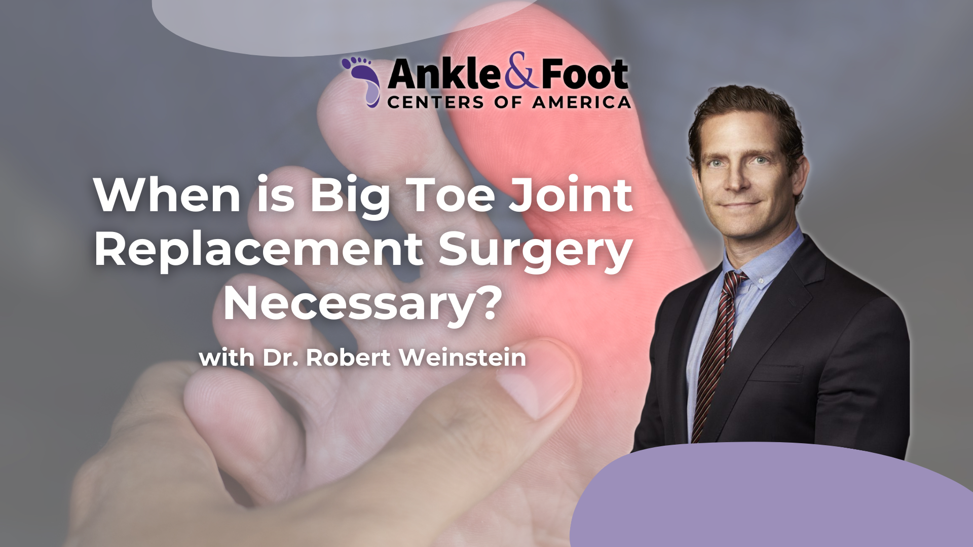 Big Toe Joint Replacement