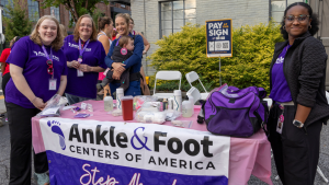 Ankle Foot Centers Breast Cancer Walk 2024