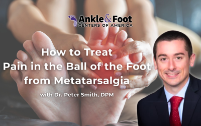 How to Treat Pain in the Ball of the Foot from Metatarsalgia