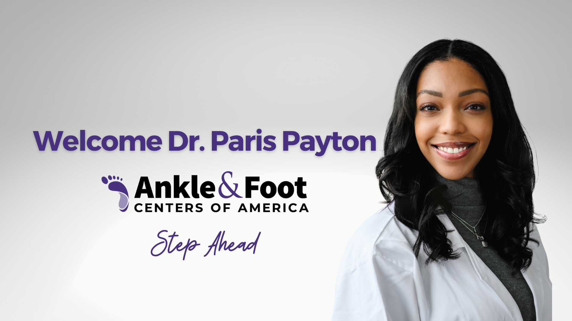Welcome Dr. Paris Payton